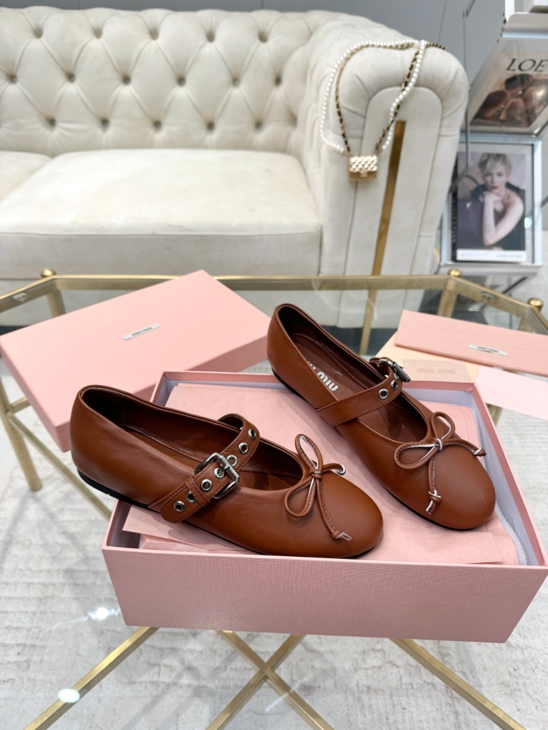 Miu Miu flat shoes